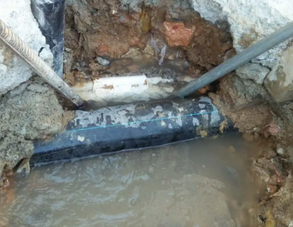 二七测漏水之水管漏水